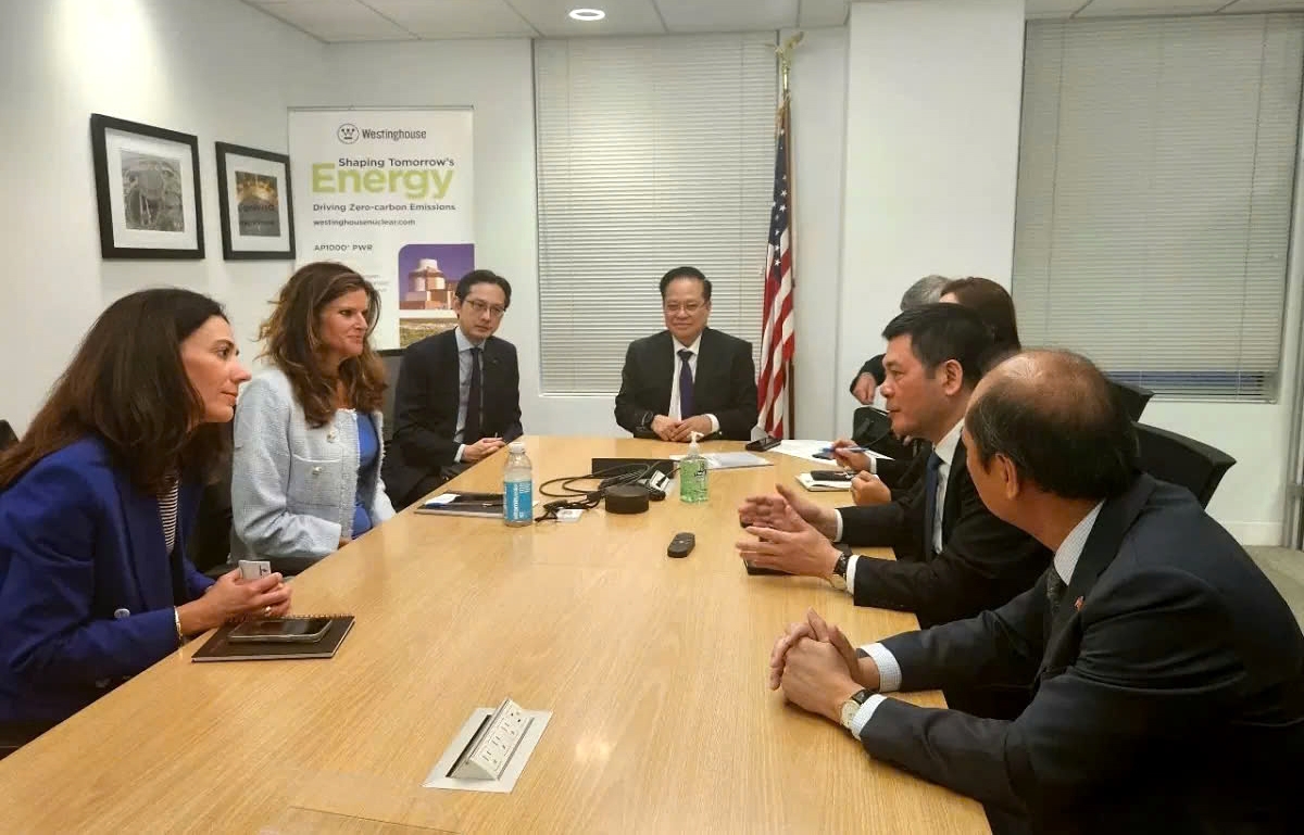 Vietnam seeks Westinghouse cooperation in developing nuclear energy projects